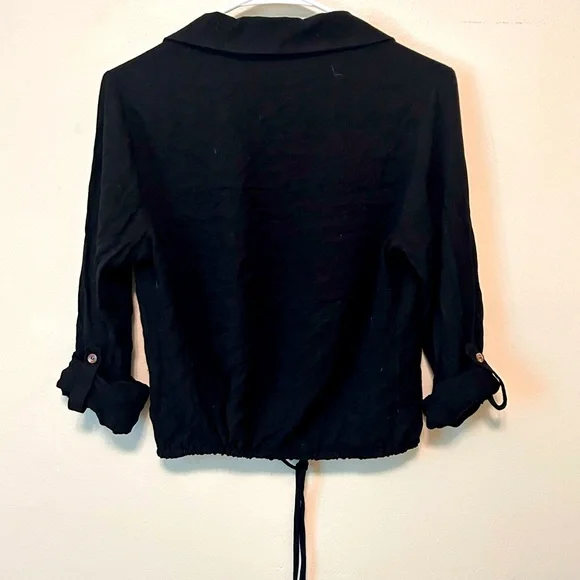 No Boundaries Black Recycled Polyester Shirt - Picture 5 of 5